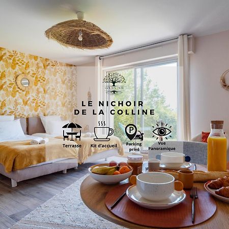 Апартаменты Le Nichoir De La Colline - Parking & Wifi Оберне Экстерьер фото